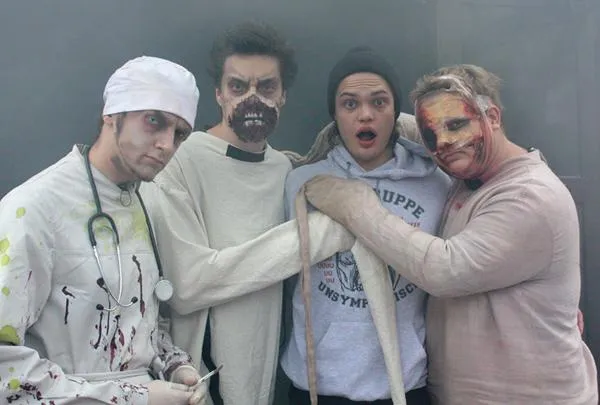 Bild: Wilson Gonzalez Ochsenknecht testete die neuen Halloween-Attraktionen im Heide Park Resort