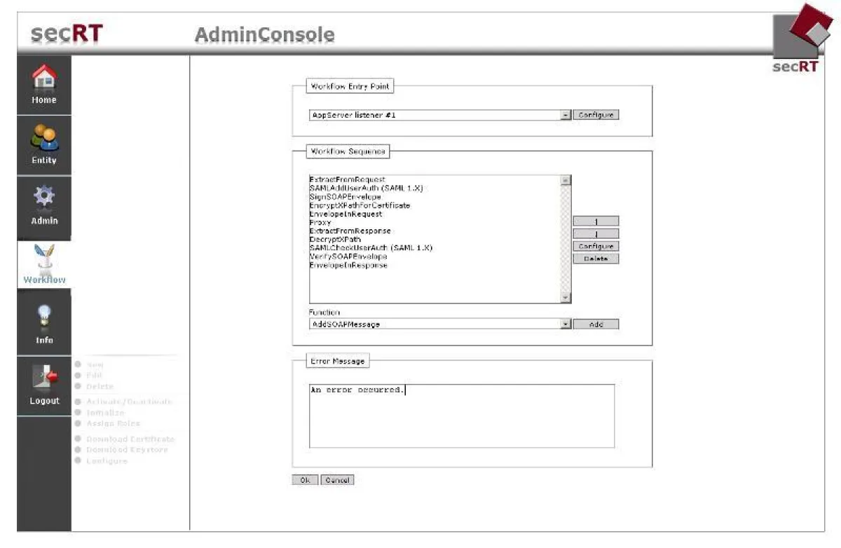 workflow editor