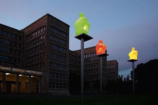 Die Skulpturenbiennale "Blickachsen" feiert 2015 ihr zehntes Jubiläum Bild: Die Skulpturenbiennale "Blickachsen" feiert 2015 ihr zehntes Jubiläum