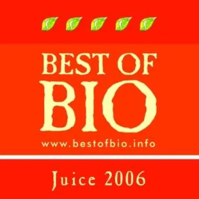 Bild: Prämierung „Best of Bio Juice 2006” - Der Verein „Die BIO-Hotels“ verleiht den „Best of Bio“-Award beim ersten internationalen BioKongress am 08. & 09. November 2006 im Seehotel Zeulenroda