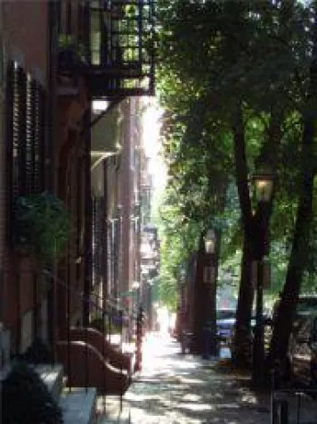 Bild: Goldener Herbst in Massachusetts