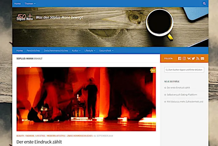 Was den 50plus-Mann bewegt Bild: Was den 50plus-Mann bewegt