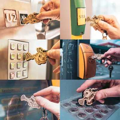 Bild: Mit hölzernen Superhelden gegen Corona: Wittener Firma entwickelt Produkt, um Verbreitung zu stoppen