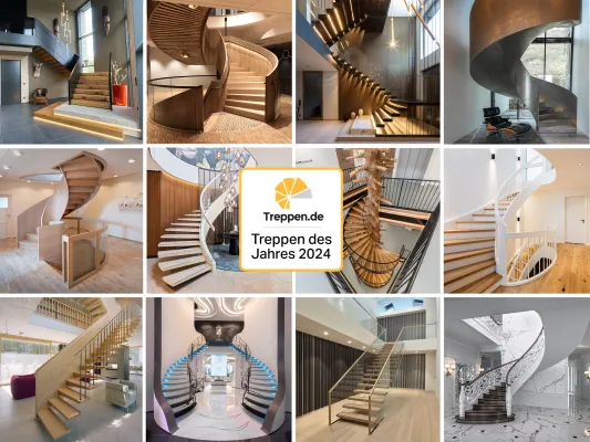 Bild: Treppen des Jahres 2024 - Eine Würdigung herausragender Handwerkskunst und visionären Designs