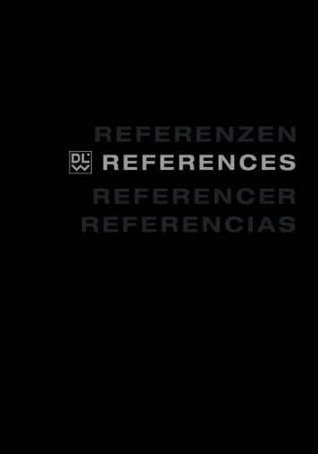 Bild: Referenzbuch von Armstrong - DLW Referenzen