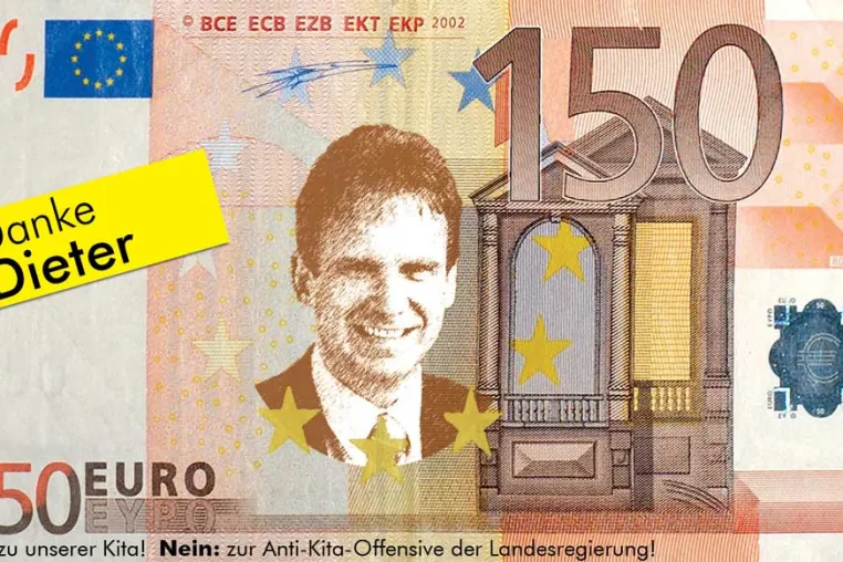 Bild: Falschgeld in der Luft