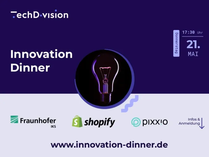 Bild: TechDivision lädt zum 4. Innovation Dinner ein - KI im Unternehmensalltag im Fokus