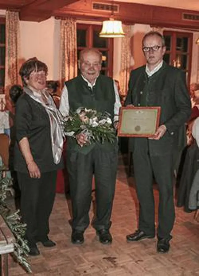 v.L. Annemarie Ramoser, Josef Schmid, Markus Mädler