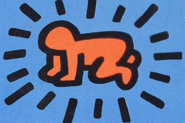 Bild: KEITH HARING Icons-White Icons