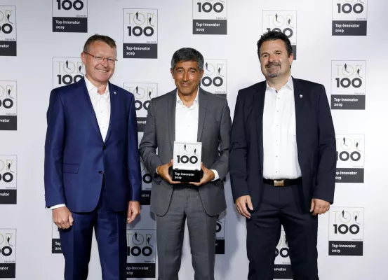 Bild: Ausgezeichnete Innovationskraft und Innovationserfolge: BGS ist TOP 100-Innovator 2019