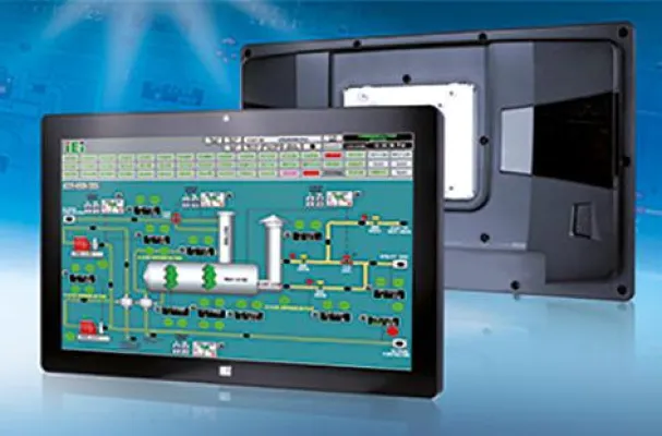 Bild: Lüfterfreier 22“ Touchpanel-PC mit 6. Gen. Core CPU !