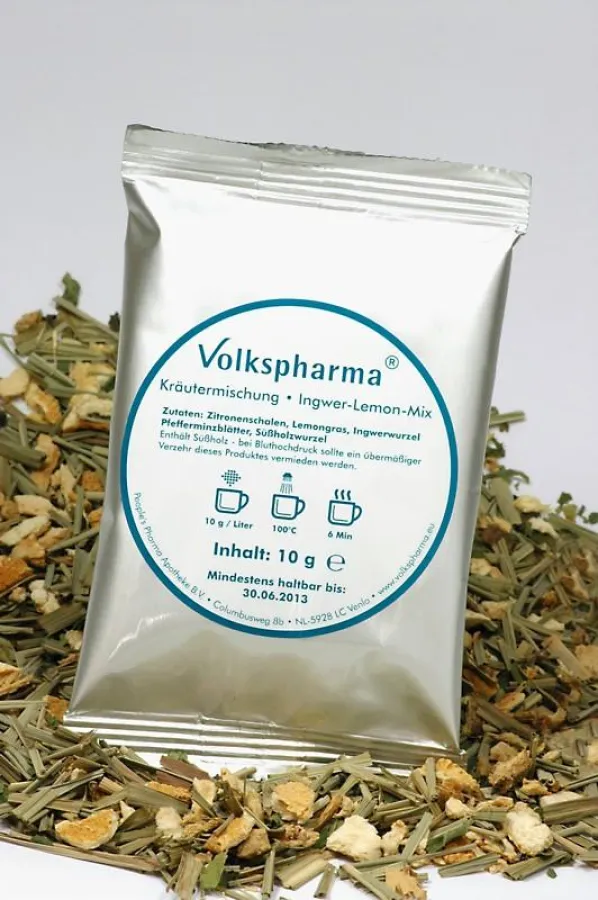 Volkspharma Werbetee von TEA & TEA