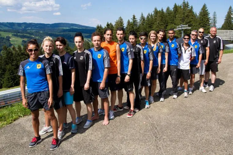 Bild: Deutsche Taekwondo Nationalmannschaft besucht Alpsee Bergwelt