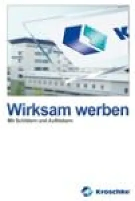 Bild: Speziell für kleine und mittlere Unternehmen: Praxistipp „Wirksam werben mit Schildern und Aufklebern“