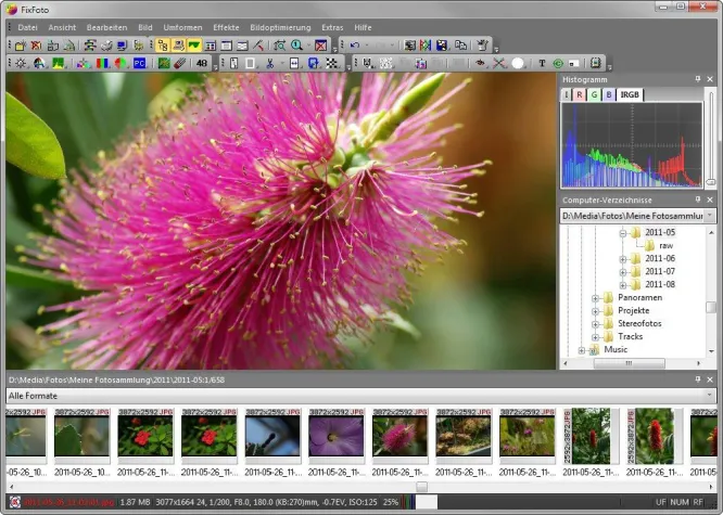 Bildbearbeitungsprogramm FixFoto 3.20 mit neuem Logomischer Bild: Bildbearbeitungsprogramm FixFoto 3.20 mit neuem Logomischer