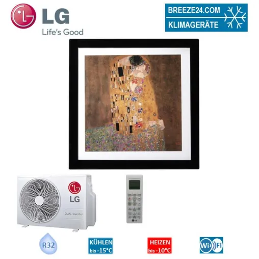 Bild: Klimaanlagen-Set von LG A12FT.NSF Artcool Gallery Wandgerät + A12FT.UL2 R32 3,5kW