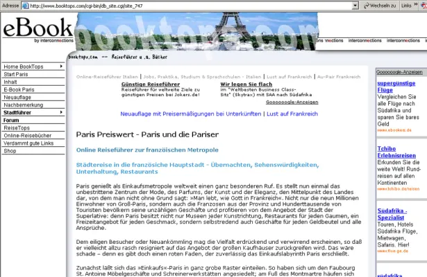 Bild: Online Städteführer Paris