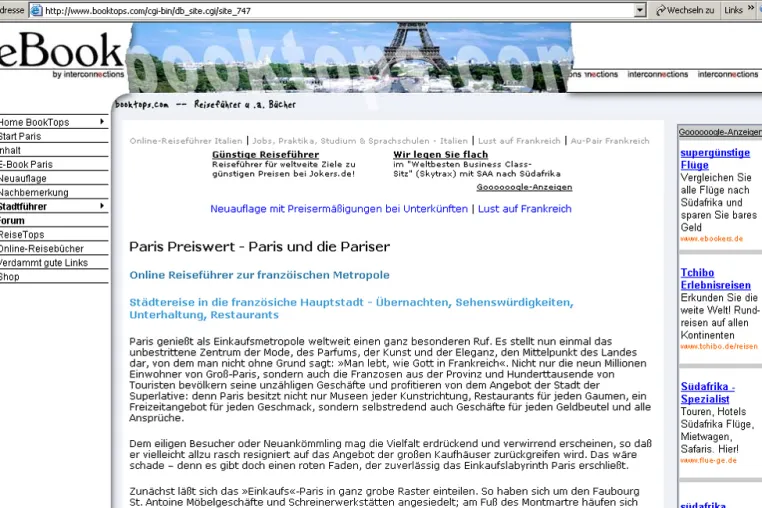 Bild: Online Städteführer Paris