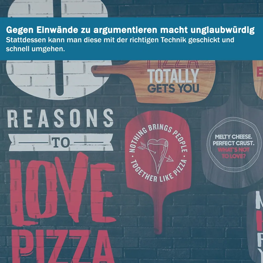 Einwände sind normal - lernen Sie damit umzugehen  (© Lip / Unsplash)