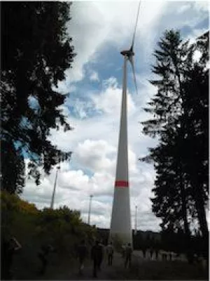Bild: Stillstand bei Wind geht gar nicht