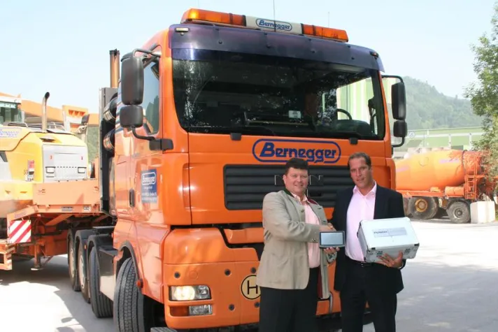 Bild: Bernegger optimiert das Fuhrparkmanagement mit Punch Telematix