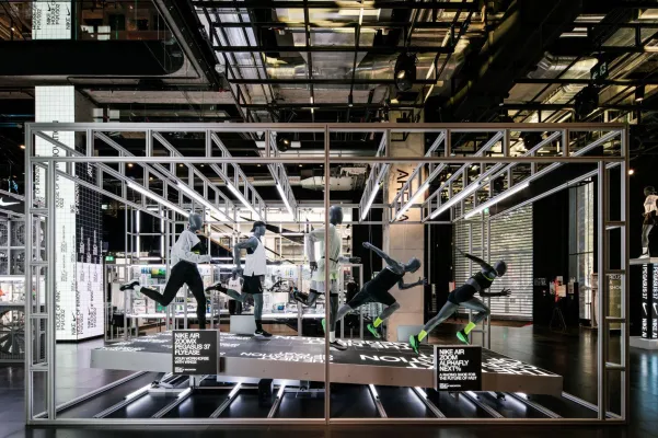 Bild: satis&fy liefert diverse Retailbauten für neues Nike House of Innovation in Paris
