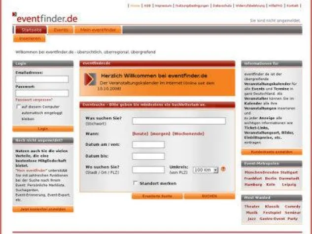 Bild: Vielversprechende erste Bilanz nach 30 Tagen eventfinder.de