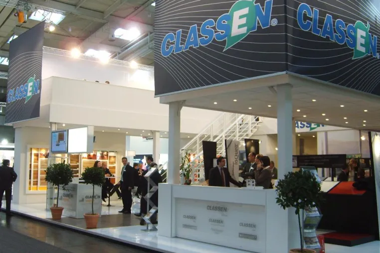 Bild: DOMOTEX 2009 - CLASSEN megaloc verbindet