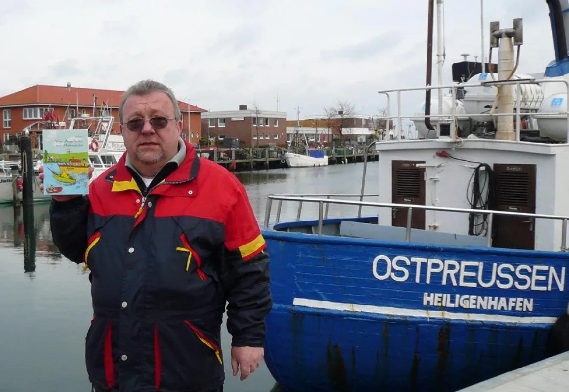 Ob mit Kutter oder eigenem Boot, Hauptsache Ostsee. Der Autor Claus Beese stellt sein neues Buch vor.