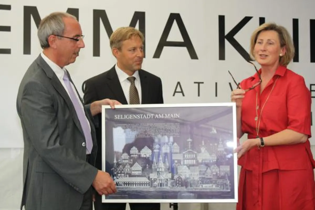 Dr. Robert Porcher, Joachim Sieger, Dagmar B. Nonn-Adams (vlnr)