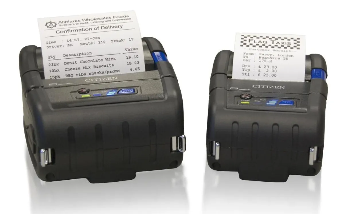 Mobile Drucker CMP-20 und CMP-30 von Citizen