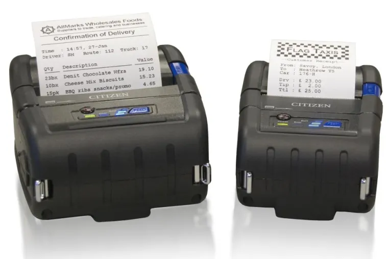 Bild: Neue mobile Drucker von Citizen für mehr Effizienz