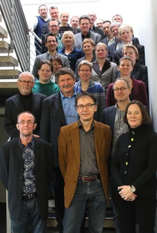 Arbeiten gemeinsam an innovativen Strategien - die Projektpartner von iAge