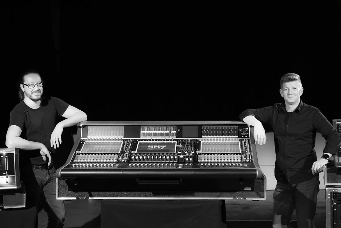 PROTONES Geschäftsführer Florian Buhr und Martin Kühlechner, Produktionsleitung Audio / Vertrieb