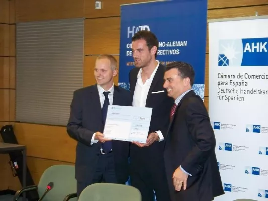 Bild: Real-Madrid-Spieler erhielt Auszeichnung der Wirtschaftsjunioren Madrid