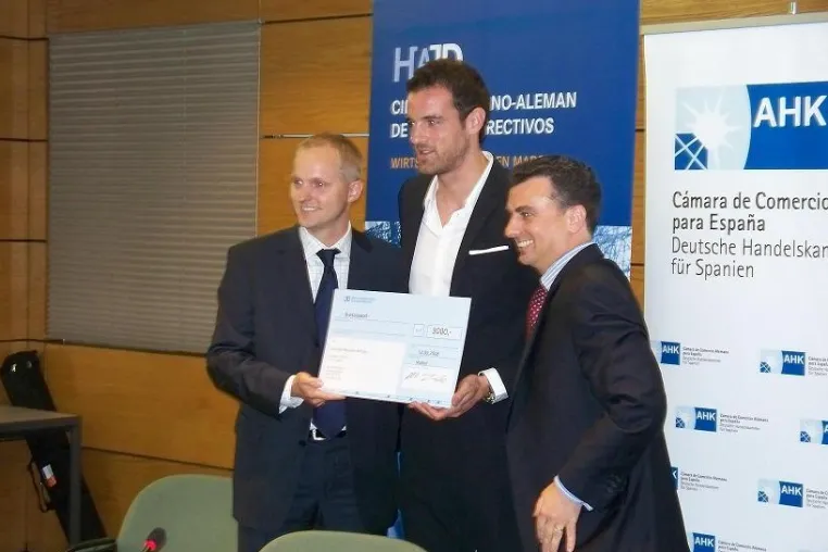 Bild: Real-Madrid-Spieler erhielt Auszeichnung der Wirtschaftsjunioren Madrid