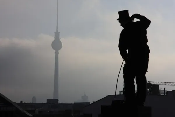 Bild: Echt Kerle vom Dach – ein Business Fotoshooting über den Dächern von Berlin