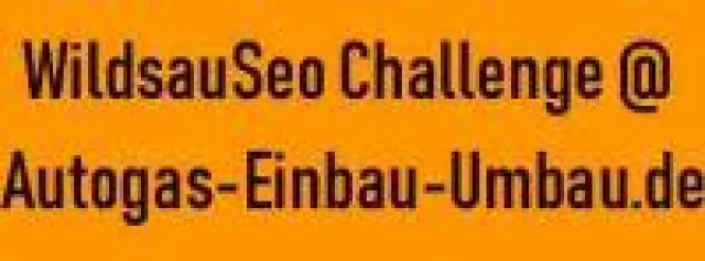 Bild: Autogas-Einbau-Umbau.de nimmt mit einer eigenen Subdomain an der WildsauSeo Challenge von SEO-DAY teil!