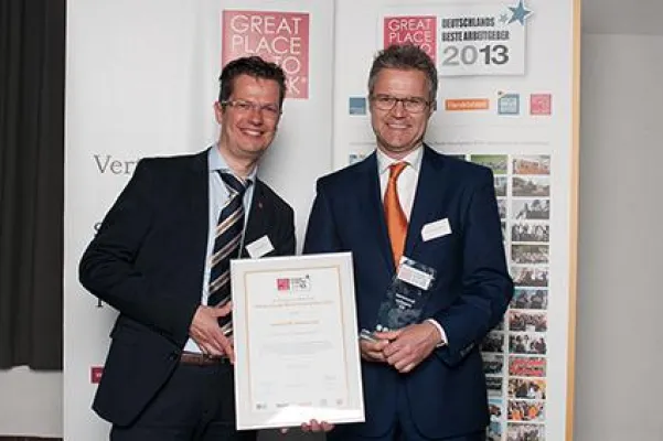 baramundi einer der Sieger im Great Place to Work® Wettbewerb Bild: baramundi einer der Sieger im Great Place to Work® Wettbewerb