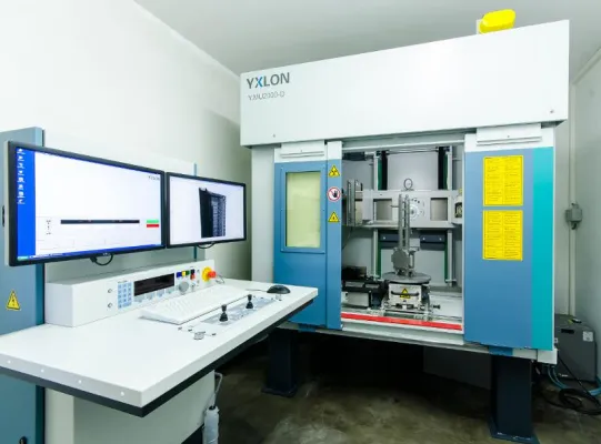 Bild: MGC nimmt Röntgenanlage von YXLON in Betrieb