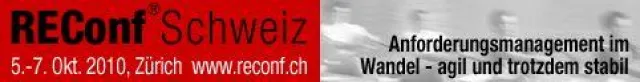 Bild: REConf® Schweiz 2010 – Sprecher gesucht