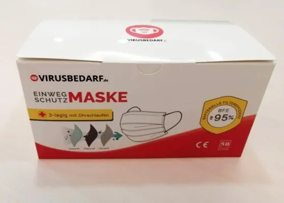 Bild: Schutzausrüstung für Deutschland aus China: virusbedarf.de