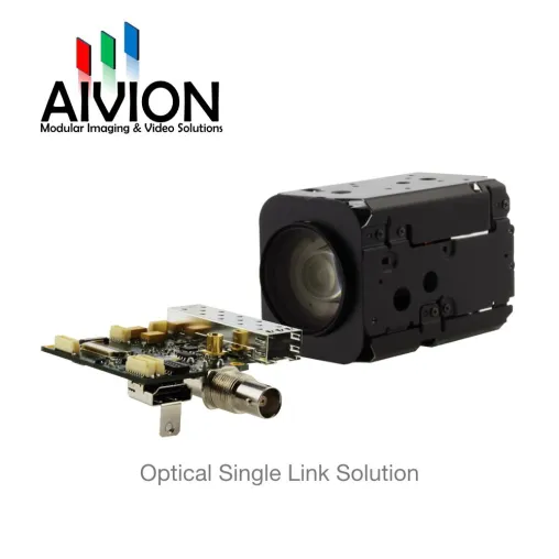 Bild: Neue Optical Single Link Videoübertragung für Block Kameras