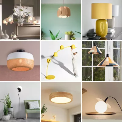 Bild: Frühjahrstrends der Leuchten - Lampenwelt.de bringt fröhliche Lichtstimmung ins Interieur