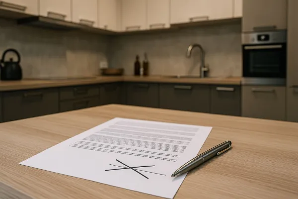 Küchenkauf: Wenn die Unterschrift im Möbelhaus nicht bindend ist Bild: Küchenkauf: Wenn die Unterschrift im Möbelhaus nicht bindend ist