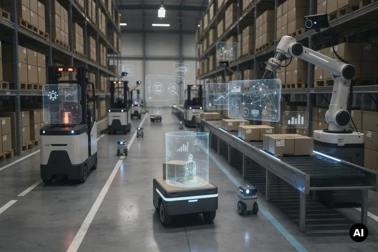 Künstliche Intelligenz in der Logistik: Potenziale und Einsatzmöglichkeiten Bild: Künstliche Intelligenz in der Logistik: Potenziale und Einsatzmöglichkeiten