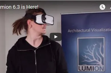 Bild: Mit der neue Version Lumion 6.3 wird Architekturvisualisierung mittels Virtual Reality zum Erlebnis
