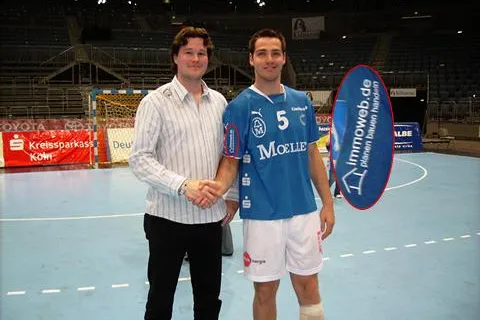 immoweb AG Trikotsponsor des Handball 1. Ligisten VfL Gummersbach Bild: immoweb AG Trikotsponsor des Handball 1. Ligisten VfL Gummersbach