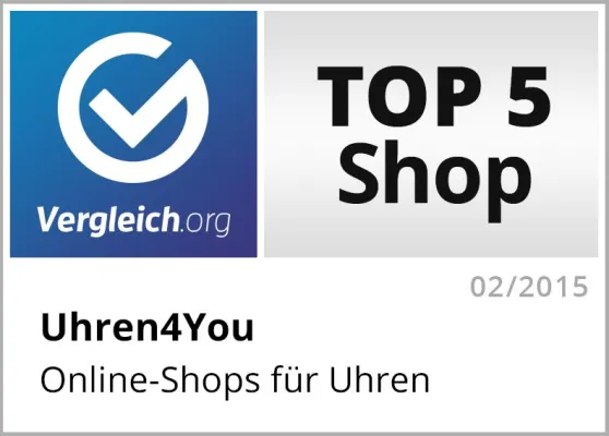 Bild: Die besten Uhren Online-Shops 2015 – Uhren4you.de unter den Top 5!