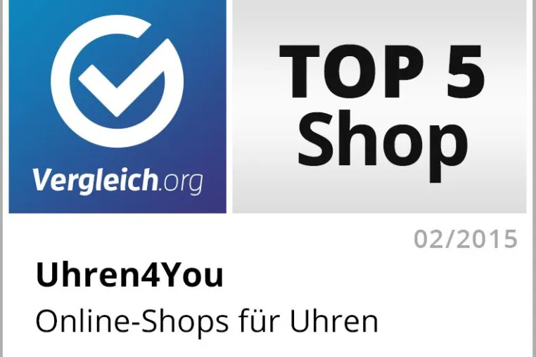 Die besten Uhren Online-Shops 2015 – Uhren4you.de unter den Top 5! Bild: Die besten Uhren Online-Shops 2015 – Uhren4you.de unter den Top 5!